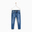 ZR Denim Slim Fit Five Pocket Mid Blue