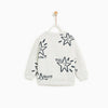 ZR Grey Star Printed Sweatshirt