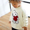 ZR Kids Ecru Snoopy Sweatshirt 11756