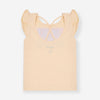 ORCH Net FABULOUS frill Sleeves & Peach Top 8940