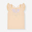 ORCH Net FABULOUS frill Sleeves & Peach Top 8940