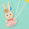 Yougi Turquoise Yes Heart Butterfly Applique 2 Piece Set 2277