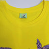 YK Glitter Believe In Future Yellow Top 5023