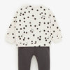 ZR Music Dots White Sweatshirt 795
