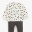 ZR Music Dots White Sweatshirt 795