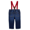 CRT Red Gallace Dark Blue Denim 4076