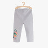 51015 Jungle Bird Print Grey Legging 4323