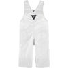 OSH Side Back Pocket Stone White Cotton Full Dungaree 4039