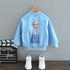BKT Elsa Frozen Light Weight Light Blue Zipper Mock Neck 7772