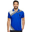 US Polo Assn. Blue & Grey Liner Patch Slim Fit Polo