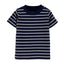 CRT Navy Blue With White Line Tshirt 4250