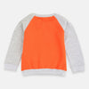 IR Awesome 01 Orange With Grey Sleeves Sweatshirt 2974