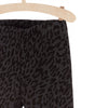 LS Leopard Print Dark Grey Legging 4332