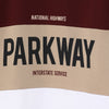 LFT Parkway Color Block Maroon Sweat Shirt 3026