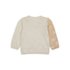 MC Baby Leopard Cream Baby Sweater 7690