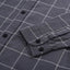 ZR Men Slimfit Grey Check Shirt 967