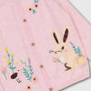 TU Bunny & Bird Embraided Pink Sweater 2873