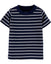 CRT Navy Blue Stripe Sea Life 2 Piece Dungaree Set 4112