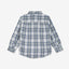 PLC Blue Stripe Big Check Casual Shirt 4775