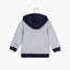 LSN Northam Grey & Navy Blue Zipper Hoodie 7564