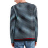LVS Light Blue And Black Stripes Sweatshirts 3178
