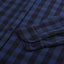 ZR Men Blue And Black Check Shirt 968
