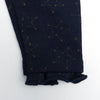 BC All Over Stars Navy Blue Bottom Frill Legging 3095