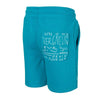 4F Never Give Up Turquoise Mid Season Shorts 1817