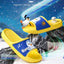 K.Bear Penguin Blue Top Yellow Soft Slippers 4900