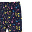 51015 Embossed Love Colored Dots Navy Blue Legging 4281