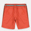 LC Orange Side Tape Contrast Belt Shorts 1255