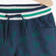 LS Printed Tree Navy Blue Shorts 3705