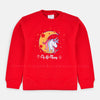 ZR Multi Unicorn Red Sweatshirt 3229