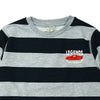 SFR Legend Fast Wheel Grey & Blue Stripes Sweatshirt 2953