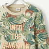 TAO Tiger Jungle Print Savannah Beige Sweatshirt 2925