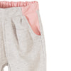 L&S Grey Trouser with Pink Pockets Meow Badge 1073