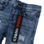 OM Ripped Patch Mid Blue Denim 3221