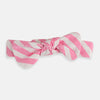 NB Pink & White Stripe Head Band 3788