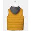 Yellow With Grey Cap Puffer Jacket 912