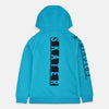 GRG Epic Vibes Skater Blue Zipper Hoodie 3142