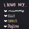 LBY I Love My Mummy Dark Blue Tshirt 1545