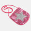 Silver Star Sequence Pink Mini Purse 1568