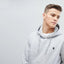 FC Logo Grey Kangaroo Hoodie 3058