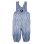 OSH Button Style Stripe Full Dungaree 4043