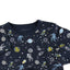 NM It All Over Galaxy Navy Blue Full Sleeves Tshirt 7580