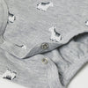 HM Zebra Print Grey Body Suit 4636