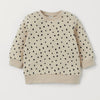 HM Doted Sand Brown Sweatshirt 2503