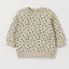 HM Doted Sand Brown Sweatshirt 2503