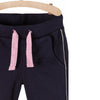 51015 Side Piping And Pink Cord Navy Blue Trouser 3624