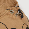 H Bear Face Print Dark Brown Sweatshirt 2616